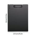 thumbnail image 4 of VQPeo Clipboard Folder, A4 Foldable Clipboard with Horizontal and Vertical Double Metal Clips, 360 Degree Foldable Binder Clipboards with Pen Holder, 4 of 6
