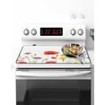 thumbnail image 2 of Stove Top Covers for Electric Stove 24x21 Inches, Spring Floral Heat Insulation Fireproof Glass Cooktop Protector, Pastoral Vintage Summer Botanical Multipurpose Countertop Stovetop Cover for Kitchen, 2 of 8