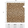 thumbnail image 4 of Leopard Print Mailbox Covers Magnetic Waterproof Animal Skin Texture Mail Cover Letter Post Box Wraps for Home Garden Yard Decor, 21x18 in, 4 of 6
