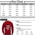thumbnail image 3 of Hooded Sports Tracksuit Unisex Running Outfits Long Sleeve Pullover Hoodies Sweatshirt XL, 3 of 4