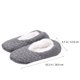 thumbnail image 3 of 1 par de calcetines de zapatilla de cálculo tibia para adultos calcetines de casa borrosa con pinzas, 3 of 6