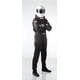 thumbnail image 2 of RaceQuip Racing Driver Fire Suit One Piece Single Layer SFI 3.2A/ 1 Negro Mediano 110003, 2 of 8