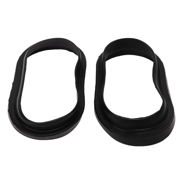 Intake Tube Seal Boot Set, Rubber Anti Deformation Long Service Life Leakage Proof High Performance Air Intake Duct Boots for Motorbike