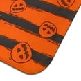 thumbnail image 5 of Halloween Striped Pumpkin Pattern Dish Drying Mat for Kitchen 1 Pack, Ultra Absorbent Microfiber Dishes Drainer Mats,16x18in(41x46cm), 5 of 6