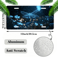 thumbnail image 2 of 1 Pcs 2D Flat License Plate Covers & Frames, A Digital Dragonfly For Decorative Front, Waterproof For Decoration Aluminum License Plate Covers & Frames Cover For Men Women, 12" X 6", 2 of 7