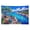 Tropical Beach Sunset Palm Trees Painting, variant on Venice Canal Sunset Gondola Wall Tapestry Decorative, Aesthetic Fabric Wall Hanging Art for Bedroom Living Room Dorm, Durable & Lightweight Wall Decor with Hanging Kit 30"×40"