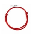 thumbnail image 4 of 10Pcs Simple Red Cord Bracelet Good Luck String Kabbalah for Protection Knot Amu, 4 of 12
