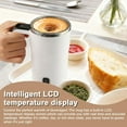 thumbnail image 3 of 2026 new Automatic Self Stirring Coffee Mug, Electric Mixing Cup with Magnetic Stirrer, Rechargeable Mixer Cup with Temperature Display, Portable Stirring Mugs for Coffee, Milk, Cocoa, 380ml, 3 of 8