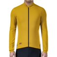 thumbnail image 3 of MY KILOMETRE Primavera Otoño 2023 Maillot de Ciclismo para Hombre Manga Larga Cremallera Completa Slim Fit Camisetas de Ciclismo Ropa de Ciclismo de Carretera, 3 of 5