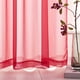 thumbnail image 5 of Cortina TOAVA DECO de gasa transparente roja, 115 x 114 cm, 2 paneles, 5 of 8