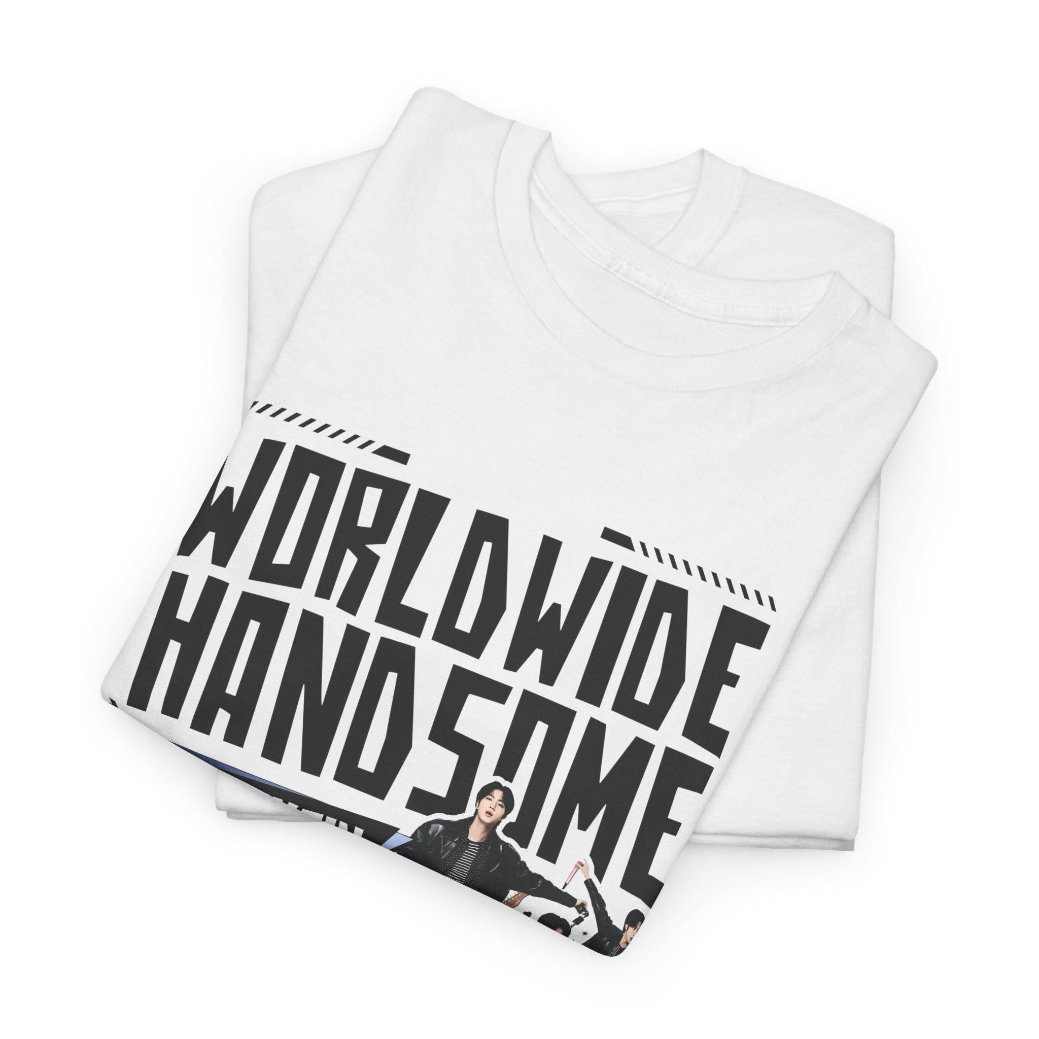BTS JIN WORLDWIDE HANDSOME Tシャツ　Mサイズ Jin! Concert T-Shirt 2025 – Worldwide Handsome Tour Tee