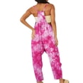 thumbnail image 3 of EQWLJWE Combinaison Ample Décontractée pour Femmes avec Poches, Noir, Taille Unique, 3 of 5