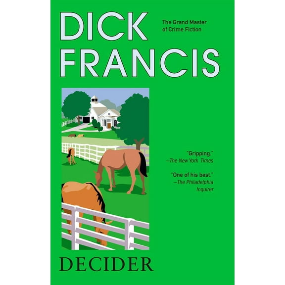 Dick Francis Novel Decider, (Paperback)