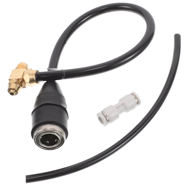 1 Set Of Oil Drain Aid Tool Truck Fittings Semi Truck Accessories Drain Oil Hose Engine Air Valve Holder Truck Pressure Pipe Air Line Tubing Air Intake Pipe