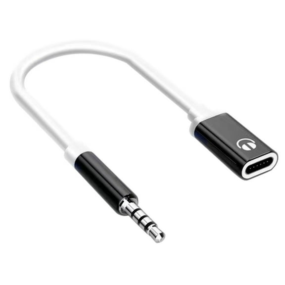 Type C to 35mm Audio Adapter USB C Female Stereo Jack Converter Headphone Plug Splitter Compatible with PC Laptop and Mobile Devices