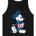 thumbnail image 3 of Disney - Americana - Mickey Flag Pattern - Men's Jersey Tank Top, 3 of 5