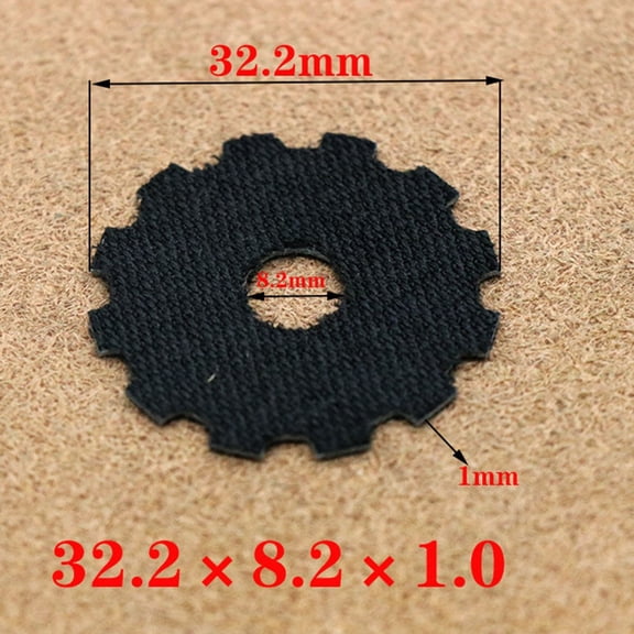 1Mm Carbon Fiber Drag Washer Fishing Reel Brake Washer For Baitcasting Drum Reel 32.2×8.2×1.0Mm