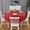 White-1, variant on Christmas Round Tablecloth 60x60in(153x153cm) – Waterproof Polyester Table Cover with Full Print Design, Wrinkle Resistant & Washable for Kitchen Dining Party Decor