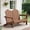 Brown, variant on SERWALL Outdoor Bench , Folding Adirondack Bench ,HDPE All-Weather Adirondack Loveseat, for Park, Deck, Lawn, Garden,Black