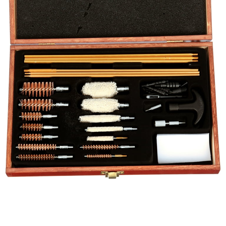 GunMaster 42 Piece Brass Deluxe Universal Cleaning Kit in