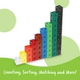 thumbnail image 4 of Learning Resources Multicolored Snap Cubes, Math Manipulatives, Ages 5+, 4 of 7