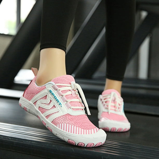 Zapatos de buceo transpirables para caminar en el lago (rosa 38) Likrtyny Tenis De Mujer Tenis De Hombre