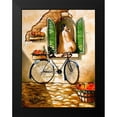 thumbnail image 2 of West, Ronald 12x14 Black Modern Framed Museum Art Print Titled - Mellow Days, 2 of 5