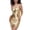 Gold, variant on Shiny Metallic Dress for Women Pu Leather Sleeveless Spaghetti Strap V Neck Bodycon Cami Mini Dresses Night Club Dress