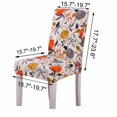 thumbnail image 5 of 4PCS Stretch Removable Washable Dining Room Chair Protector Slipcovers/Home Decor Dining Room Seat Cover Multiple Styles, 5 of 5