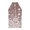 thumbnail image 4 of Birdeem Femmes Décontracté Imprimé Sans Manches Dos Nu Sans Bretelles Col Rond Chandail Blouse Hauts, 4 of 9