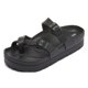 thumbnail image 1 of Women's Casual Plain Color Platform Sandals Lightweight Non-Slip Beach Shoes for Daily Wear, 1 of 5