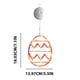 thumbnail image 5 of Luces de decoración de ventanas de Pascua | Linterna de ventosa de huevo de Pascua brillante | Alimentado por batería | Fácil instalación | Decoración interior festiva | Puerta de vidrio para colgar, 5 of 6