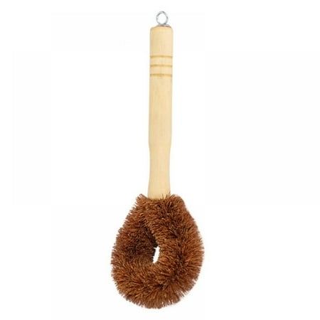 

Natural Kitchen Cleaning Brush Eco-Friendly Beech Wood Natural bristles Brush for Cleaning Kitchen Dishes Pots Pans Wooden Dish Brush Pot Brush Bottle Cleaner
