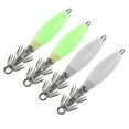 thumbnail image 1 of 4pcs Squid Hook Fishhook Saltwater Fishing s Hard 9cm /, 1 of 8