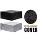 thumbnail image 1 of Waterproof Square Hot Tub Cover Outdoor Spa Covers, 1 of 3