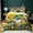 Color3, variant on 3pcs Bedding Duvet Cover Set Twin Size Cartoon The Simp-sons Duvet Cover Soft Comfortable Quilt Cover for All Season
