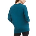 thumbnail image 3 of Danskin Womens Front Kangaroo Pocket Oversized Crewneck With Pocket, 3 of 4