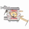 thumbnail image 4 of 300981002 Carburetor for Homelite 33Cc UT-10532 UT-10926 Ryobi RY74003D Chainsaw Carbon Brush Replacement 000998271, 4 of 5