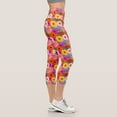 thumbnail image 4 of TAIAOJING High Waist Yoga Leggings Women Colorful Floral Custom Print Cropped Trousers Skinny Pants For Pilates Workout Running Leggings, 4 of 9