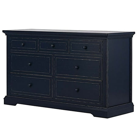 Evolur Parker Double Dresser In Distress Walmart Com Walmart Com