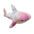 thumbnail image 1 of Tiburón de peluche colorido de 15-140cm, Animal relleno azul/rosa/gris, pez, muñeco suave, ballena, almohada para dormir, regalo Kawaii para chico, niña y niño, 1 of 5