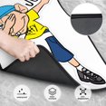 thumbnail image 3 of Qekee Sml Jeffy Print Car Floor Mats Set of 4, Waterproof Car Foot Mats, Front & Rear Car Floor Foot Mat Sets of 4 Pieces, Universal Fit for Cars, Trucks, SUVs, 3 of 6