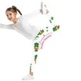 thumbnail image 5 of JSGEK Children's Long Leggings St. Patrick's Day Print Comfortable Elastic Waist Casual Pants Lightweight Thin Fit for Boys and Girls Outdoor Activities Daily Wear Green 5 Years, 5 of 5