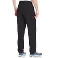thumbnail image 2 of Champion Mens Closed Bottom Casual Sweatpants, Black, X-Large, 2 of 3
