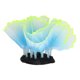 thumbnail image 5 of Lechuga fluorescente para pecera, decoración de coral, simulación de plantas marinas, decoración paisajística para acuarios, azul, 5 of 14