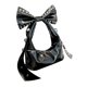 thumbnail image 5 of Bolsa de hombro bolso para mujeres para la altura de las axilas de moda para viajes de vacaciones de citas Negro, 5 of 8