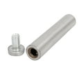 thumbnail image 2 of 19mm x 100mm Metal Advertise Glass Standoff Pin Fixing Mount Bolt 5pcs, 2 of 5
