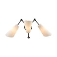 thumbnail image 3 of Hudson Valley Lighting 5300--AGB Buckingham 3 Light Wall Sconce,Aged Brass, 3 of 4