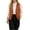 Red, variant on Atkumj Linen Vest Women Decorative Fake Pockets Stylish Button Front Vests Fashion Casual Solid Color Sleeveless Outerwear for Women M