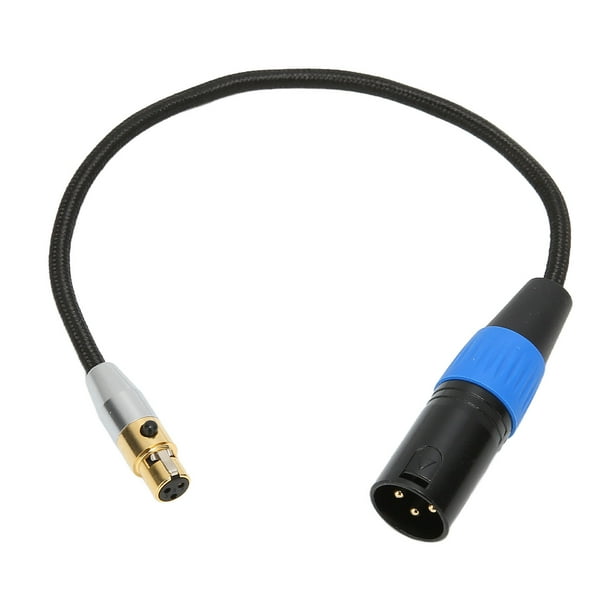 Cables XLR, Conector Chapado En Oro De 24K Conductor OFC Sonido HIFI Profesional De 3 Pines Cables XLR De 3 Pines Para Transmisión En Vivo Tarjeta De Sonido Para Mesa De Mezclas EOTVIA No